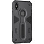 NILLKIN Defender II odolný kryt pre iPhone XS Max – čierna