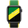 Nylonový remienok so zapínaním na suchý zips pre Apple Watch Ultra 49mm / 46mm / 45mm / 44mm / 42mm - Jamajka
