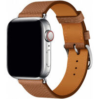 Kožený remienok na Apple Watch 41 mm / 40 mm / 38 mm - hnedý