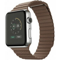 Remienok s magnetickým zapínaním pre Apple Watch Ultra 49mm / 46mm / 45mm / 44mm / 42mm - hnedý