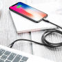 BASEUS lightning/USB-C kábel pre iPhone – 2 m – čierna