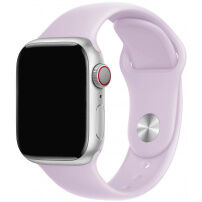 Silikónový remienok s kratšou a dlhšou prackou pre Apple Watch 42mm / 41mm / 40mm / 38mm - orgovánový