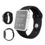 Silikónový remienok s kratšou a dlhšou prackou pre Apple Watch Ultra 49mm / 46mm / 45mm / 44mm / 42mm - béžový