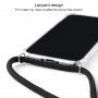 Transparentný kryt so šnúrkou na iPhone 11 Pro - ružovozlatý