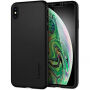 Spigen Thin Fit 360 kryt pre iPhone XS Max – čierna