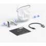 Soundpeats Clear bezdrôtové slúchadlá - biela