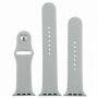 Silikónový remienok so silikónovým puzdrom na Apple Watch 41 mm / 40 mm - šedý