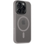 Tactical Hyperstealth transparentný kryt s MagSafe na iPhone 15 Pro - šedý