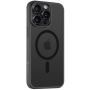 Tactical Hyperstealth transparentný kryt s MagSafe na iPhone 15 Pro Max - tmavošedý