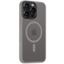 Tactical Hyperstealth transparentný kryt s MagSafe na iPhone 15 Pro Max - šedý