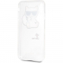 Karl Lagerfeld Fun Eaten No Rope Hard Case kryt pre iPhone XS Max – číre