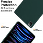 Matný kryt z mäkkého plastu na iPad Pro 13" (2024/2025) - petrolejový