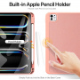 DUX DUCIS Domo puzdro s priestorom na Apple Pencil a funkciou uspania na iPad Pro 11" (2024/2025) - ružové