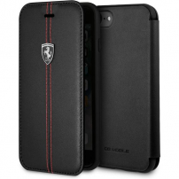 Ferrari Heritage Book FEHDEFLBKI8BK iPhone SE (2020/2022) / 8 / 7 čierne