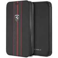 Ferrari FEURFLBKI61BKR Off Track Logo Book case iPhone XR čierne