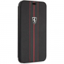 Ferrari FEURFLBKI65BKR Off Track Logo Book case iPhone XS Max čierne