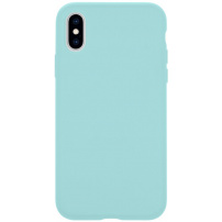 Tactical Velvet Smoothie silikónový kryt na iPhone X/XS - azúrový