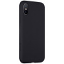 Tactical Velvet Smoothie silikónový kryt na iPhone XR - čierny