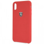 Ferrari FEOSIHCI65RE Off Track Silicone case iPhone XS Max červené