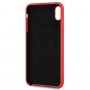 Ferrari FEOSIHCI65RE Off Track Silicone case iPhone XS Max červené