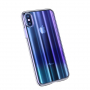BASEUS Aurora kryt pre iPhone XS – modrá