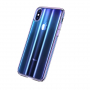 BASEUS Aurora kryt pre iPhone XS – modrá