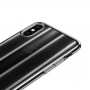 BASEUS Aurora kryt pre iPhone XS – čierna