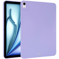 Matný kryt z mäkkého plastu na iPad Air 11" (2024-2026) - fialový
