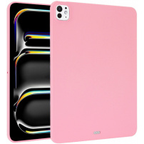Matný kryt z mäkkého plastu na iPad Pro 11" (2024/2025) - ružový