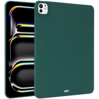 Matný kryt z mäkkého plastu na iPad Pro 11" (2024/2025) - petrolejový