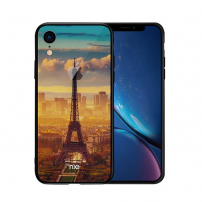 NXE kryt so sklenenou zadnou stranou pre iPhone XR – Eiffelovka