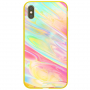 NILLKIN Ombre kryt pre iPhone XS Max – žltá