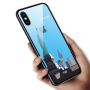 NXE kryt so sklenenou zadnou stranou pre iPhone XS Max – New York