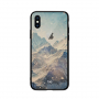 NXE kryt so sklenenou zadnou stranou pre iPhone XS Max – hory