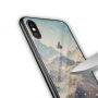 NXE kryt so sklenenou zadnou stranou pre iPhone XS Max – hory