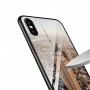 NXE kryt so sklenenou zadnou stranou pre iPhone XS Max – Empire State Building