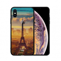 NXE kryt so sklenenou zadnou stranou pre iPhone XS Max – Eiffelovka