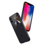 NXE kryt so sklenenou zadnou stranou pre iPhone XS Max – naštvaný tučniak