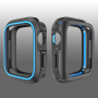 Silikónové puzdro pre Apple Watch 40mm – čiernomodré