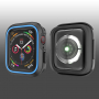 Silikónové puzdro pre Apple Watch 40mm – čiernomodré