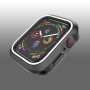 Silikónové puzdro pre Apple Watch 40mm – čiernobiele