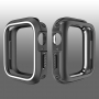 Silikónové puzdro pre Apple Watch 40mm – čiernobiele