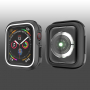 Silikónové puzdro pre Apple Watch 40mm – čiernobiele