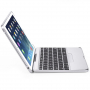 Rozkladacie puzdro s klávesnicou pre iPad 9,7" (2017/2018) / Air 1 / 2 / Pro 9,7" – strieborná