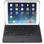 Rozkladacie puzdro s klávesnicou pre iPad 9,7" (2017/2018) / Air 1 / 2 / Pro 9,7" – čierna