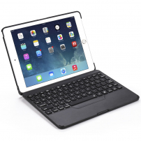 Rozkladacie puzdro s klávesnicou pre iPad 9,7" (2017/2018) / Air 1 / 2 / Pro 9,7" – čierna
