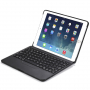 Rozkladacie puzdro s klávesnicou pre iPad 9,7" (2017/2018) / Air 1 / 2 / Pro 9,7" – čierna