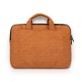 SOYAN elegantná taška pre MacBook 13,3" – hnedá
