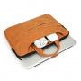 SOYAN elegantná taška pre MacBook 13,3" – hnedá