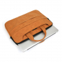 SOYAN elegantná taška pre MacBook 13,3" – hnedá